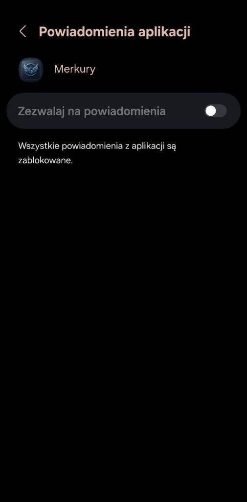 Włączenie powiadomień